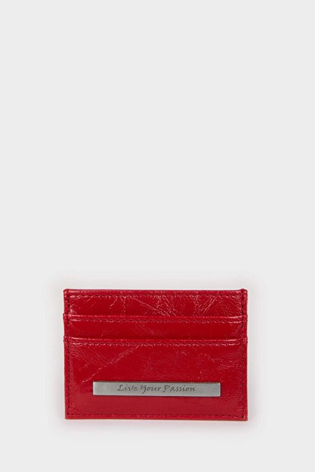 Women's Faux Leather Card Holder E4965Axns