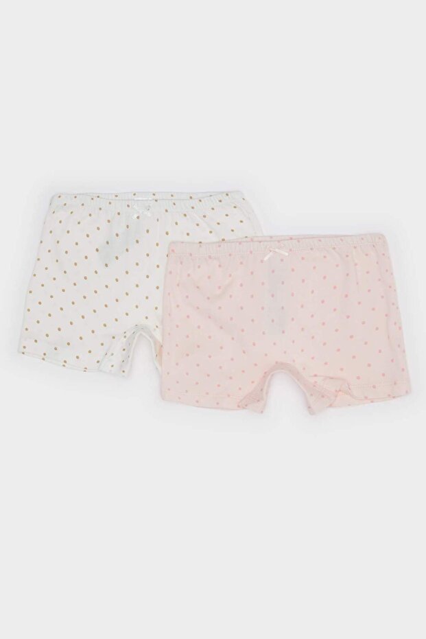 Girl's Patterned 2-Piece Boxer E7201A825Sp - 1