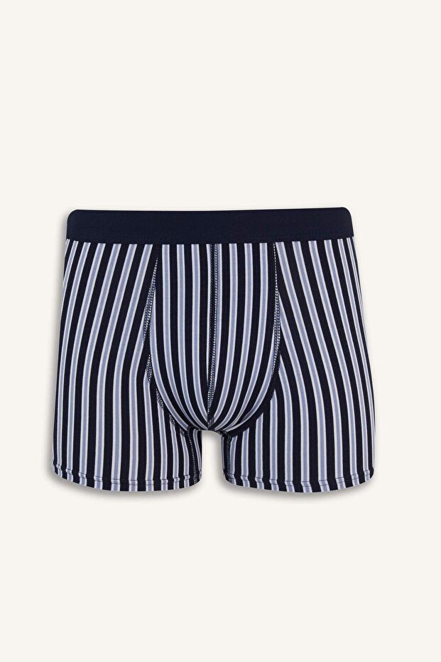 Regular Fit Çizgili 3'lü Boxer E7203AX25SM - 5