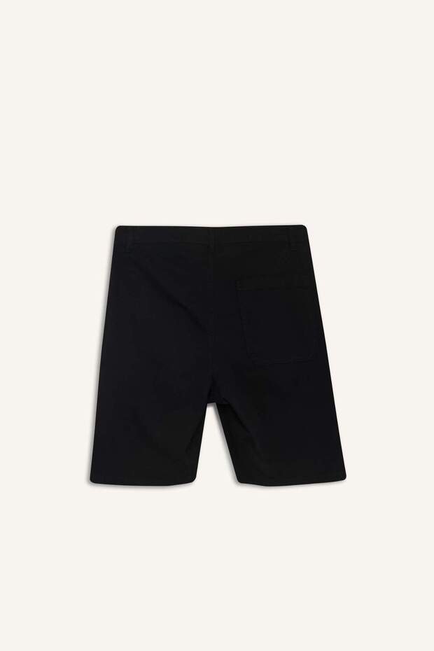 %100 Pamuk Regular Fit Bermuda Şort E1231AX25SM - 8