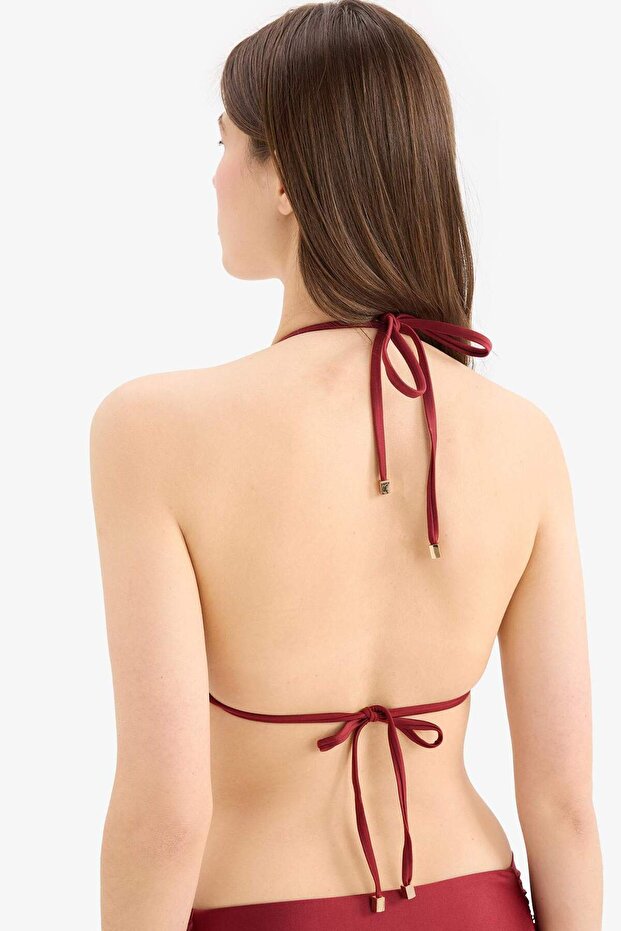 Saten Bikini Üstü E0394AX25SM - 5