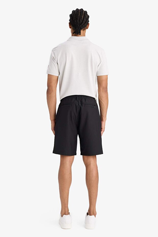DeFactoFit Standart Fit Sporcu Kısa Paça Dokuma Şort E4137AX25SM - 6