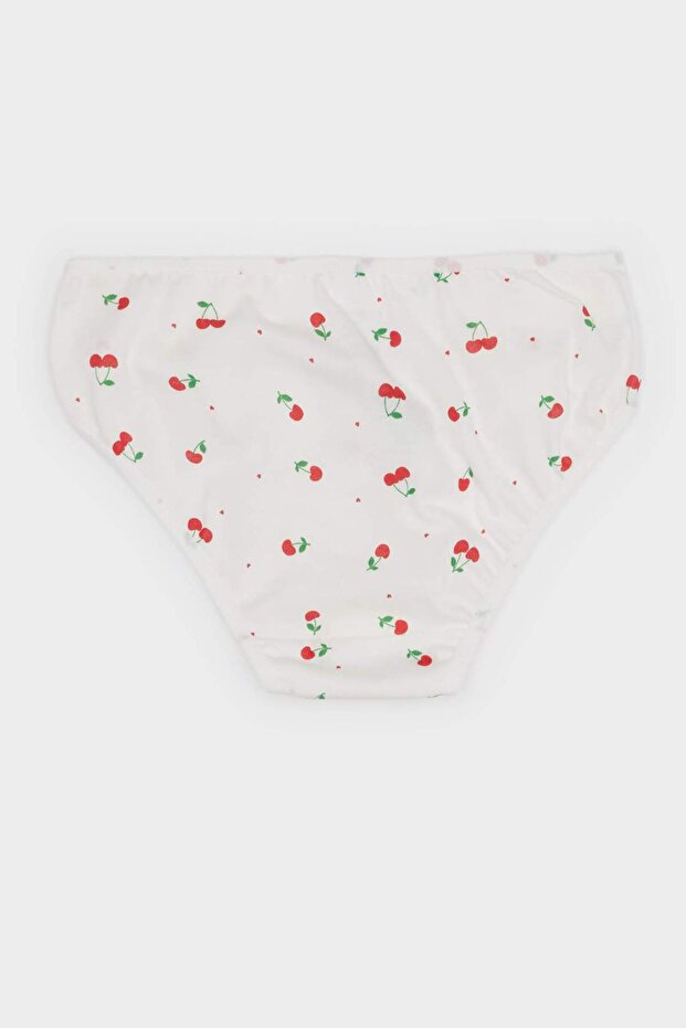 Kız Çocuk Desenli 3lü Slip Külot E7073A825SP - 3