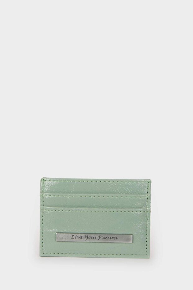 Women's Faux Leather Card Holder E4965Axns