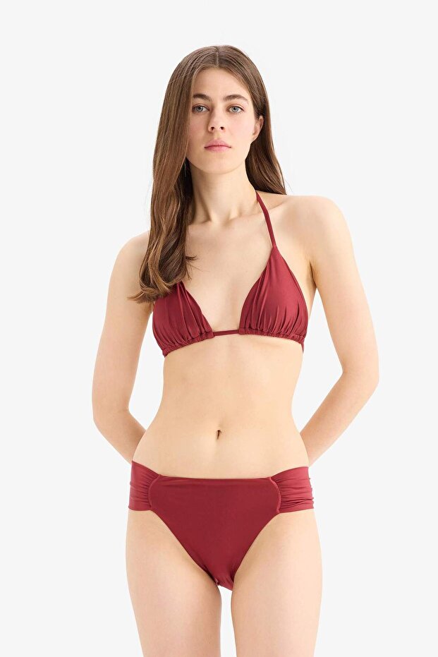 Saten Bikini Üstü E0394AX25SM - 2