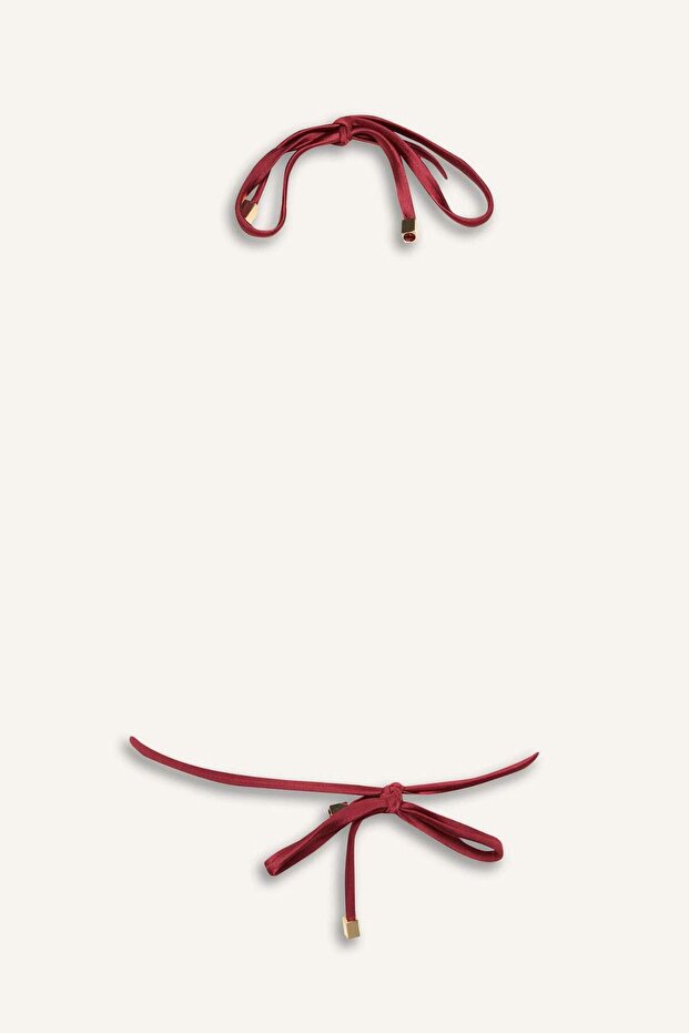 Saten Bikini Üstü E0394AX25SM - 7