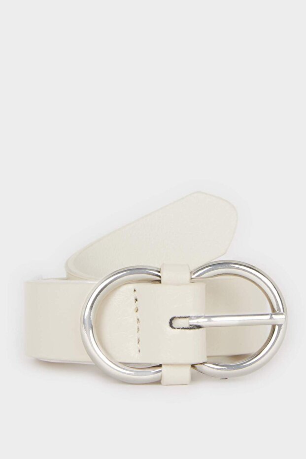 Women's Faux Leather Casual Belt E7903Axns