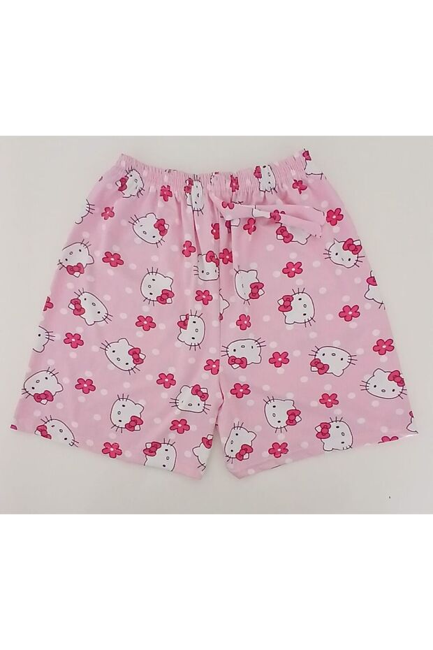 Hello Kitty Desenli Yazlık Şort- BK1010007 - 1