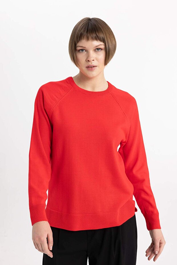 Relax Fit Strickpullover B7866AXNS - 4