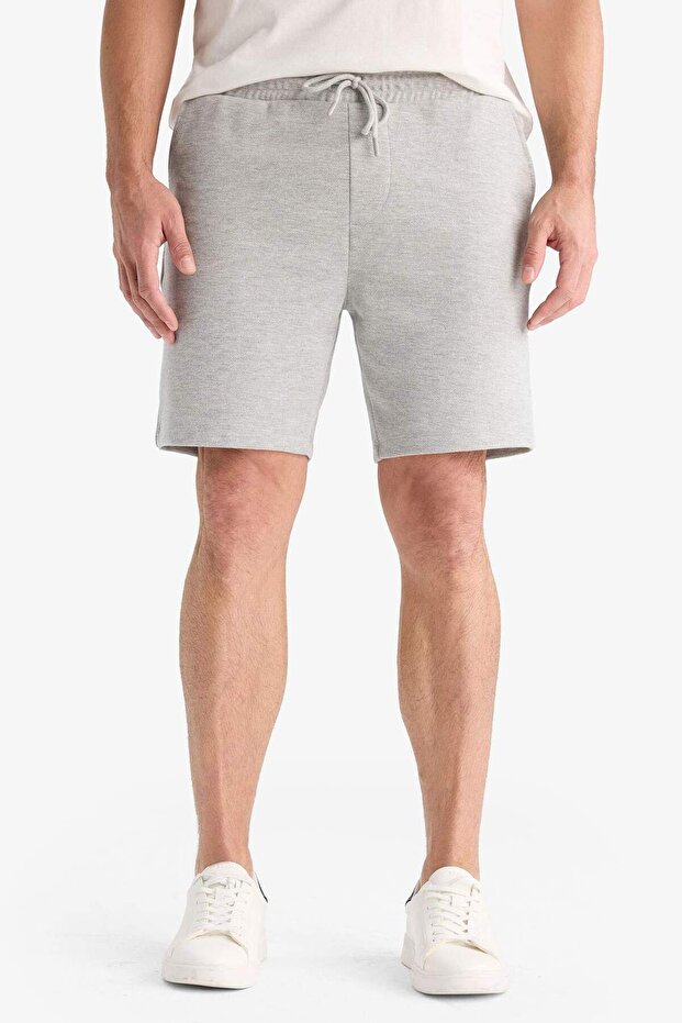 Regular Fit Basic Düz Şort D5103AX25SP - 3