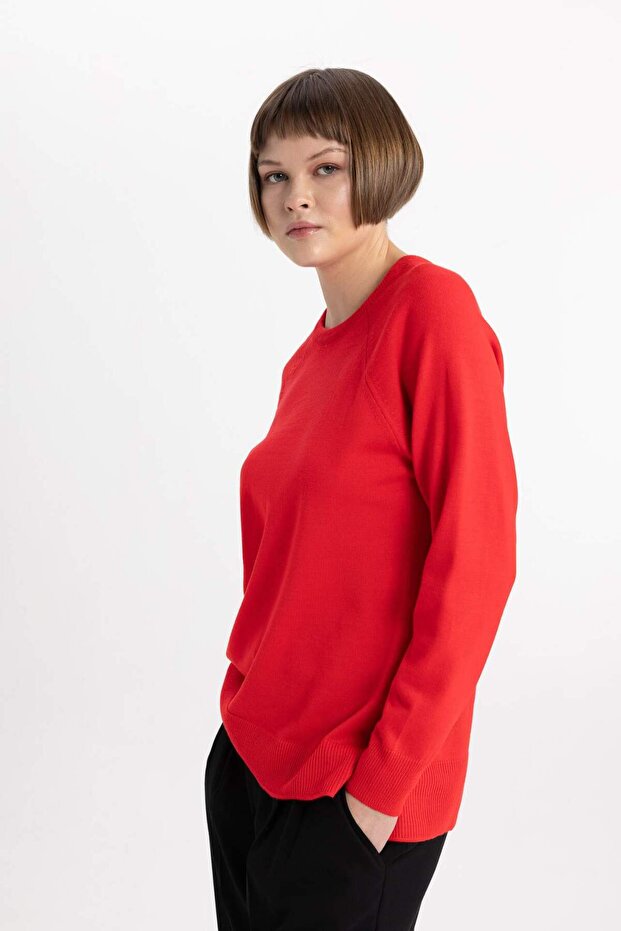 Relax Fit Strickpullover B7866AXNS - 5