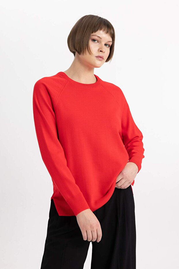 Relax Fit Strickpullover B7866AXNS - 3
