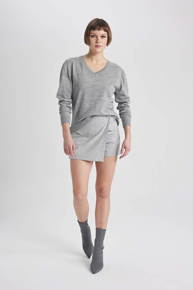 Regular Fit Triko Kazak B7865AXNS - 2