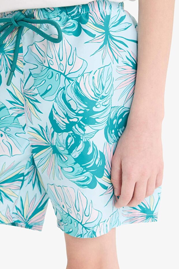 Erkek Çocuk Desenli Deniz Şortu E5182A825HS - 6