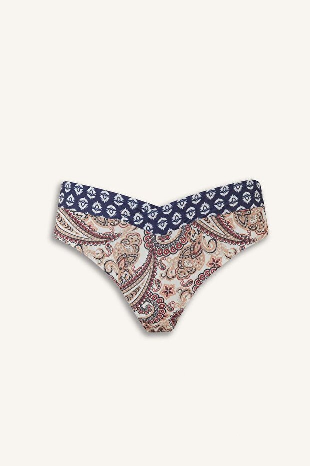 Regular Fit Desenli Bikini Altı-Fall in Love E4891AX25SM - 6