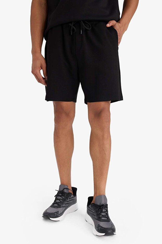 DeFactoFit Standart Fit Modal Kumaş Sporcu Kısa Paça Şort D9311AX25SP - 6