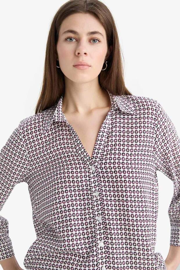 Regular Fit Kareli Uzun Kollu Gömlek K6402AZ25SP - 4