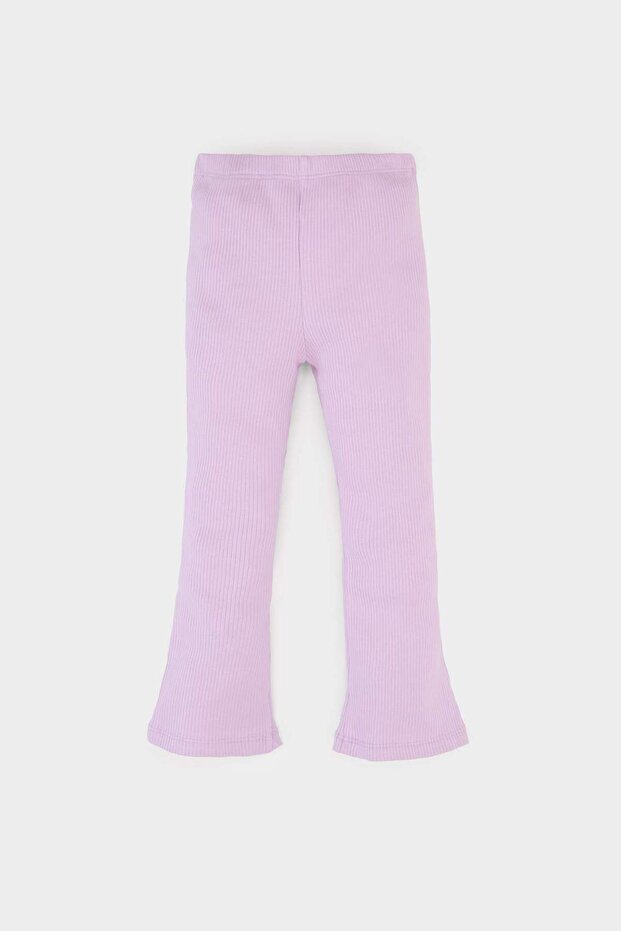 Kız Bebek 2'li Takım Unicorn Baskılı Uzun Kollu Tişört İspanyol Paça Tayt E5558A525SP - 2