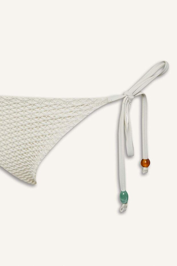 Bağcıklı Tül Bikini Altı-Fall in Love E0144AX25SM - 8