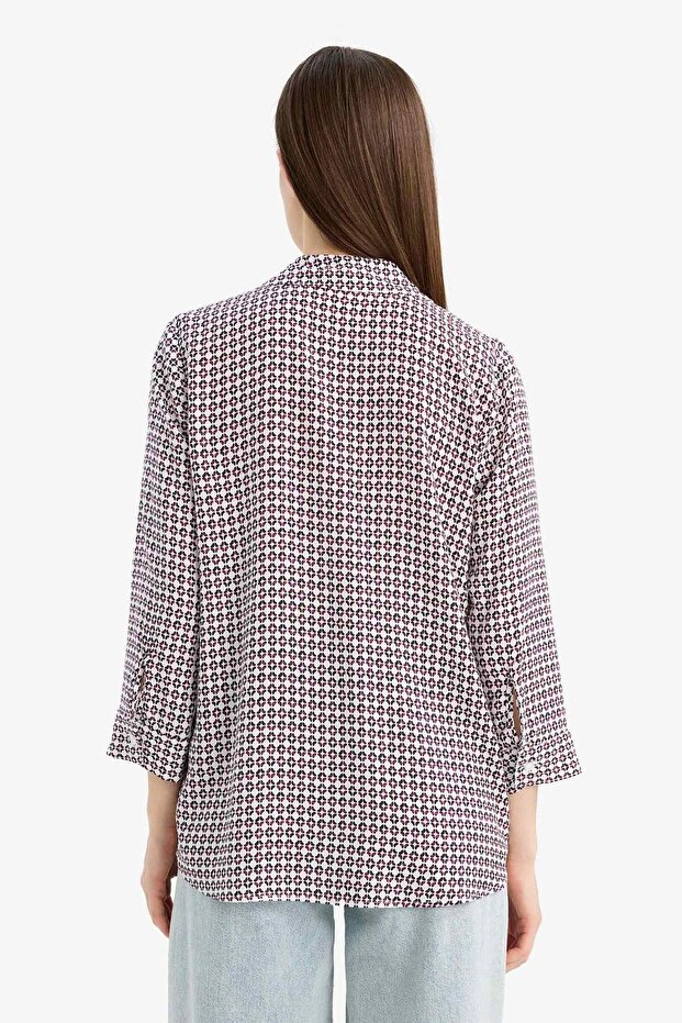 Regular Fit Kareli Uzun Kollu Gömlek K6402AZ25SP - 6