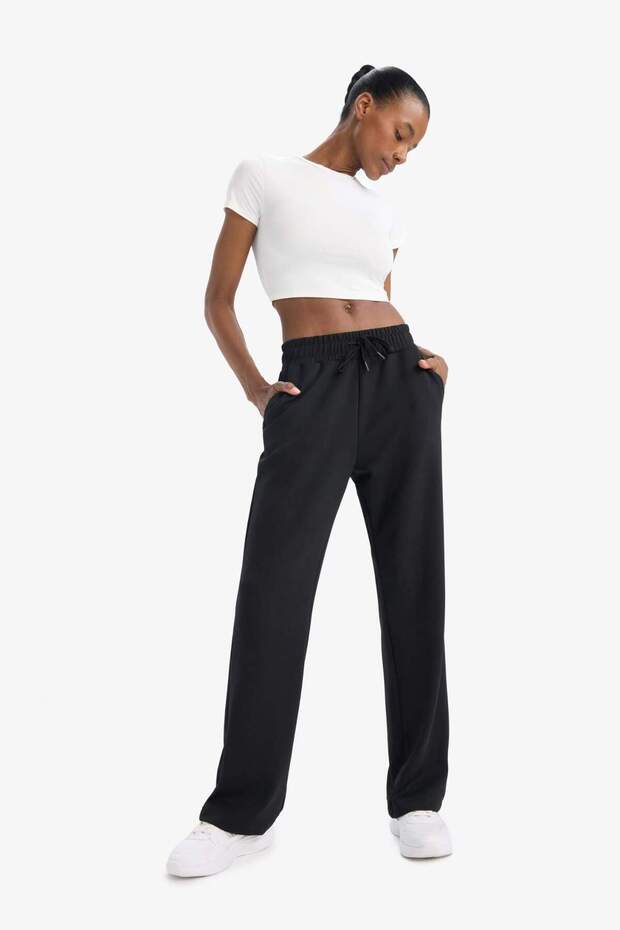 DeFactoFit Straight Fit Standart Boy Modal Soft Touch Pantolon D7129AX25SP - 8