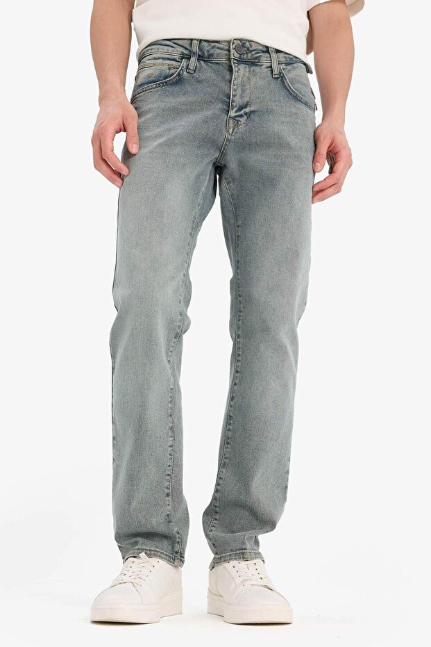 Sergio Regular Fit Normal Kalıp Normal Bel Boru Paça Jean Pantolon Tyc2de9153cacedd943114d09 - 5