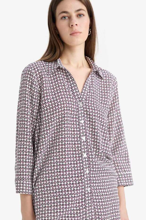 Regular Fit Kareli Uzun Kollu Gömlek K6402AZ25SP - 1