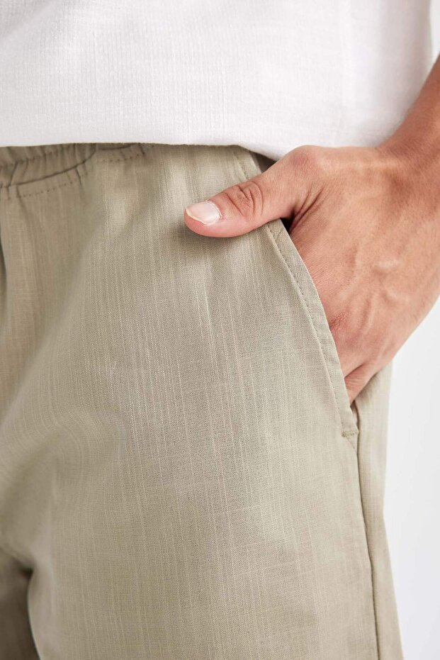 Pamuklu Şort D8174AX24SM - 5