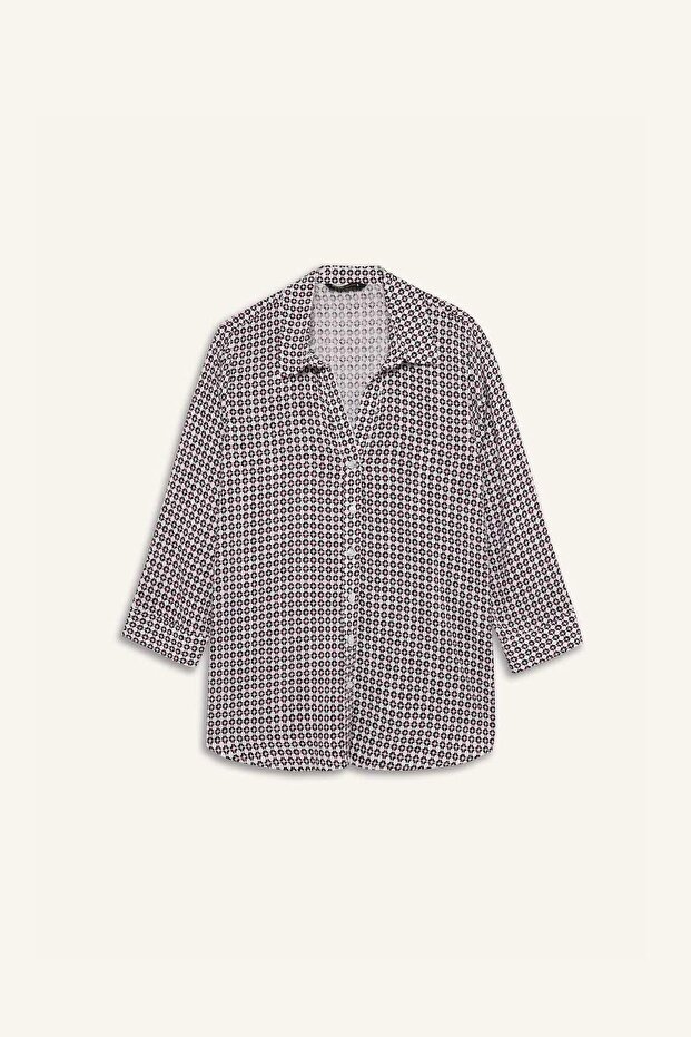 Regular Fit Kareli Uzun Kollu Gömlek K6402AZ25SP - 7