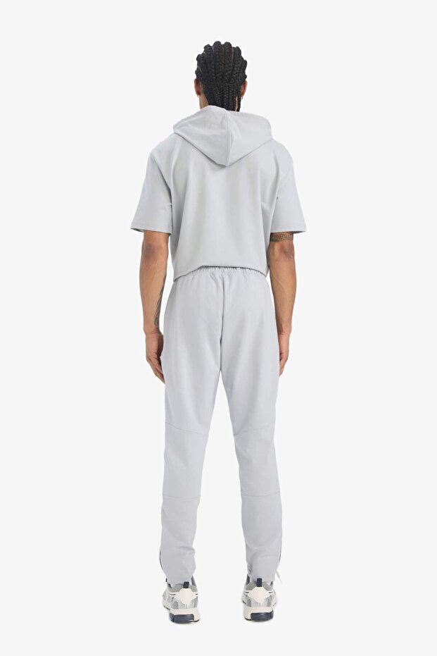 DeFactoFit Slim Fit Sporcu Jogger Eşofman Altı Dar Kesim Fermuarlı Paça  D7998AX25SP - 7