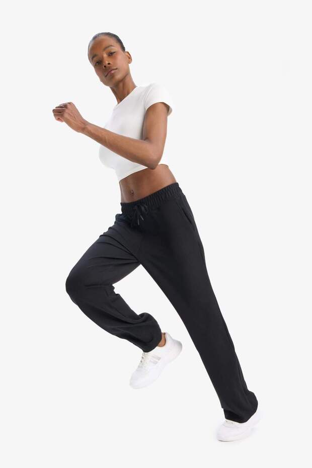 DeFactoFit Straight Fit Standart Boy Modal Soft Touch Pantolon D7129AX25SP - 5