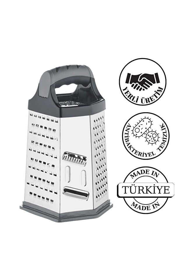 Altıgen Rende Siyah - 4