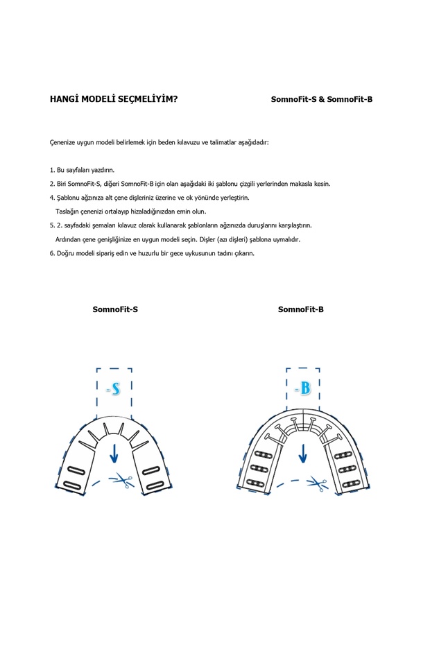 SomnoFit-B, Mandibular (Alt Çene) İlerletme Aparatı - 7