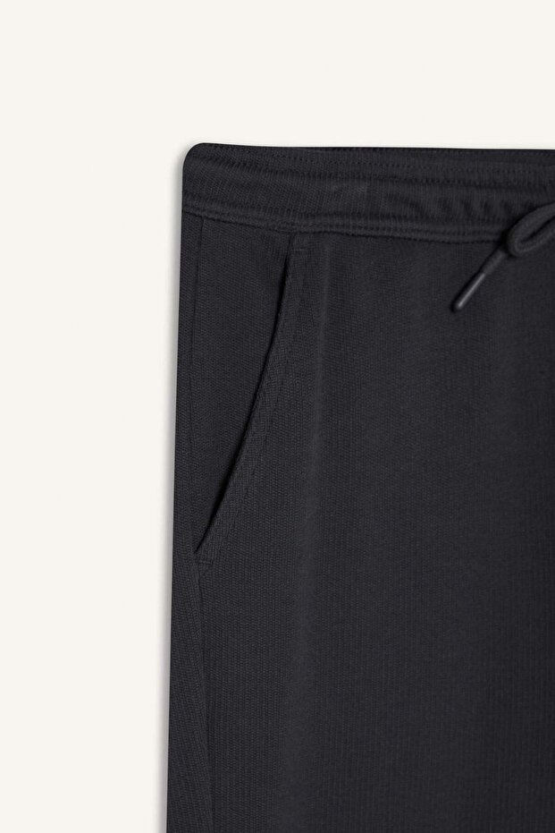 Regular Fit Eşofman Altı Beli Bağcıklı Cep Detaylı Düz Paça D9701AX25SP - 7