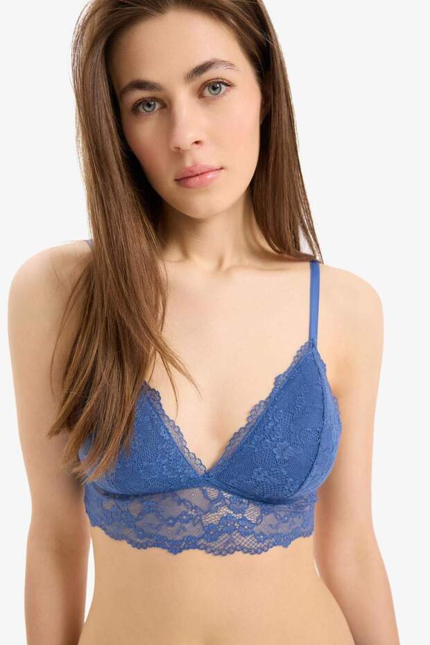 حمالة صدر مبطنة ومغطاة بالدانتيل - Fall in Love D7843AX25SP