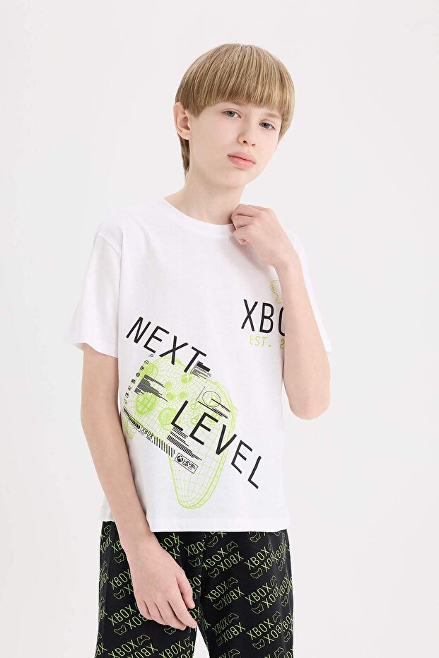 Erkek Çocuk Xbox Pijama Takımı Kısa Kollu Üst Şort E0339A825SM - 3