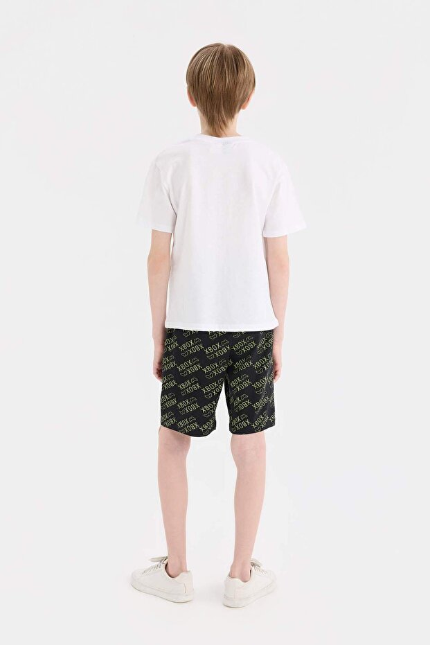 Erkek Çocuk Xbox Pijama Takımı Kısa Kollu Üst Şort E0339A825SM - 7