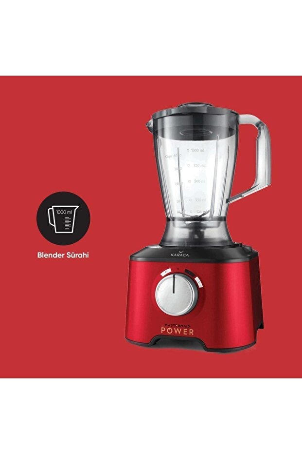 PREMİUM Mastermaid Power Multifunctional 10 In 1 Mutfak Robotu, Blender Seti 2000w - 6