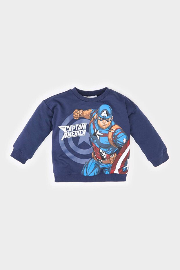 Baby Boy Marvel Avengers Crew Neck Sweatshirt E3679A525Sp