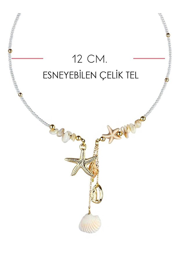 Deniz Objeleri Tasma Kolye - 3