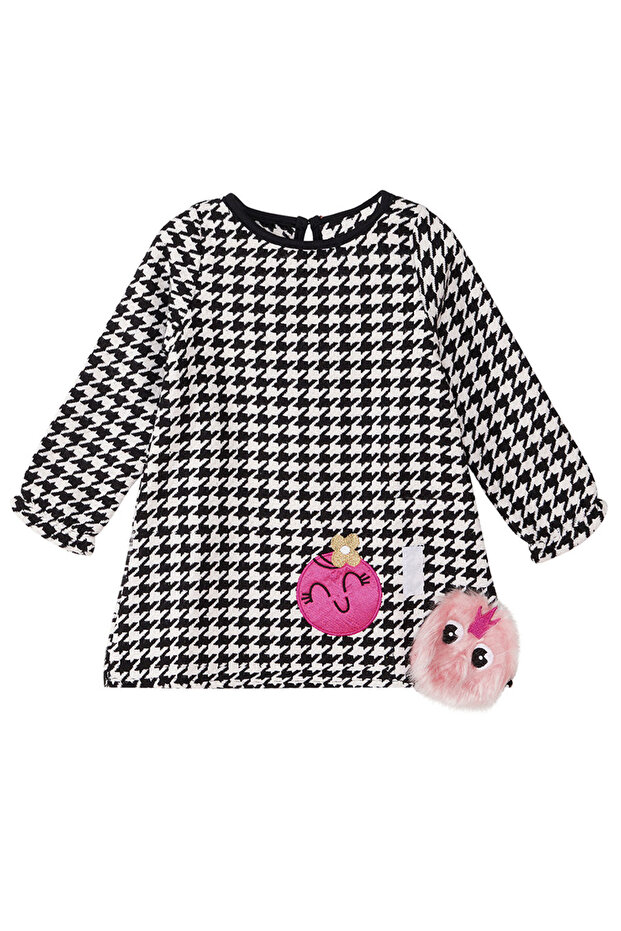 Dostum Zizi Mädchen-Webkleid mit langen Ärmeln - 4
