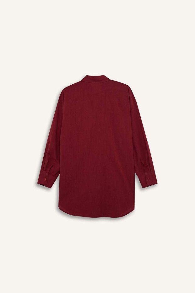 Regular Fit Baumwoll-Strandhemd - Fall in Love W8241AZ25SM - 8