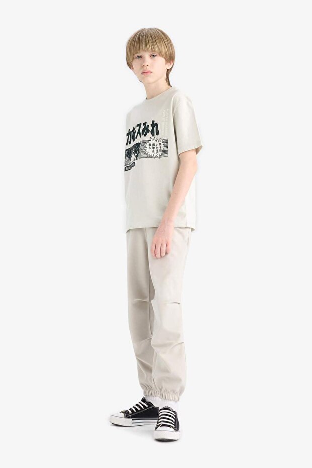 Erkek Çocuk Beli Paçası Lastikli Jogger Eşofman Altı C2093A825SP - 3