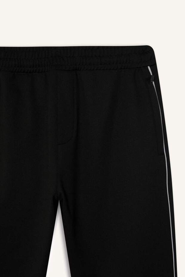 DeFactoFit Standart Fit Jogger Eşofman Altı Skuba Dalgıç Kumaş Sporcu Beli Lastikli B4537AX25SP - 5