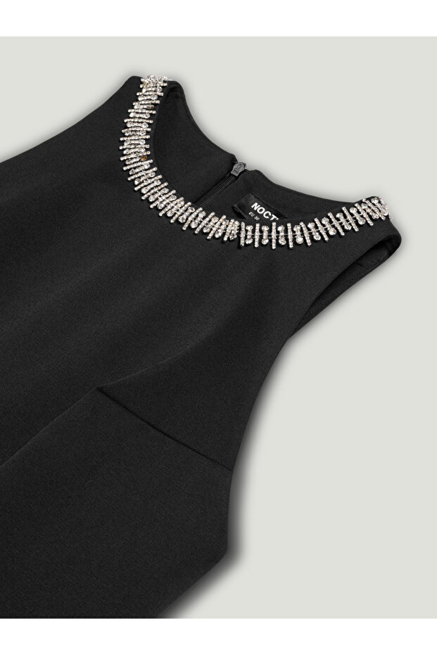 Volanlı Mini Elbise - 8