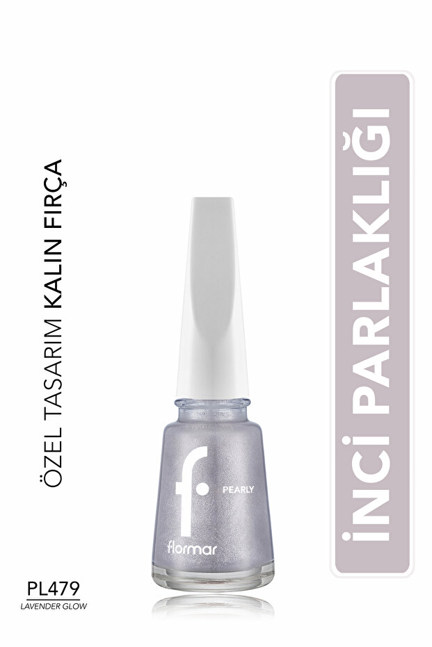Pearly Yarı Transparan & Parlak Bitişli Sedefli Oje - 1