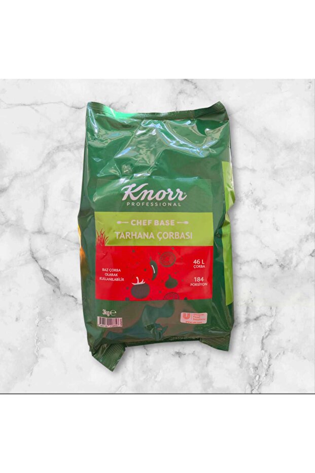 CHEF BASE Tarhana Corbası 3 kg x 3 Adet - 1