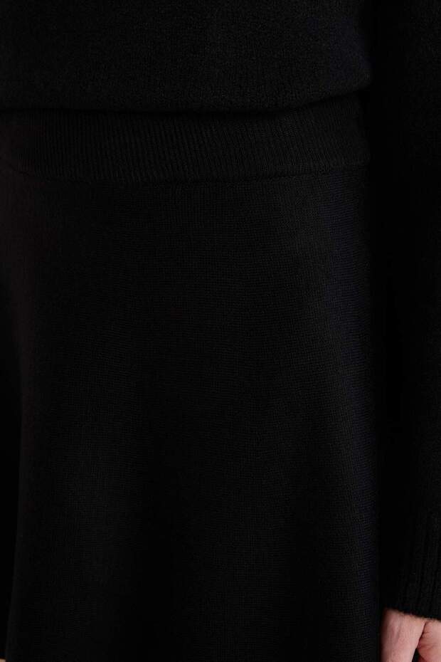 A Form Volanlı Triko Mini Etek E5564AX24CW - 5