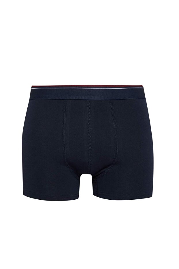 Regular Fit Kareli 3'lü Boxer D2315AX24AU - 5
