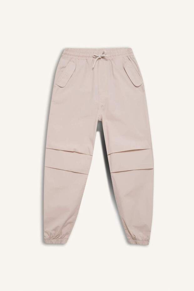 Erkek Çocuk Jogger Fit Standart Paça Paraşüt Pantolon D9851A825SP - 2